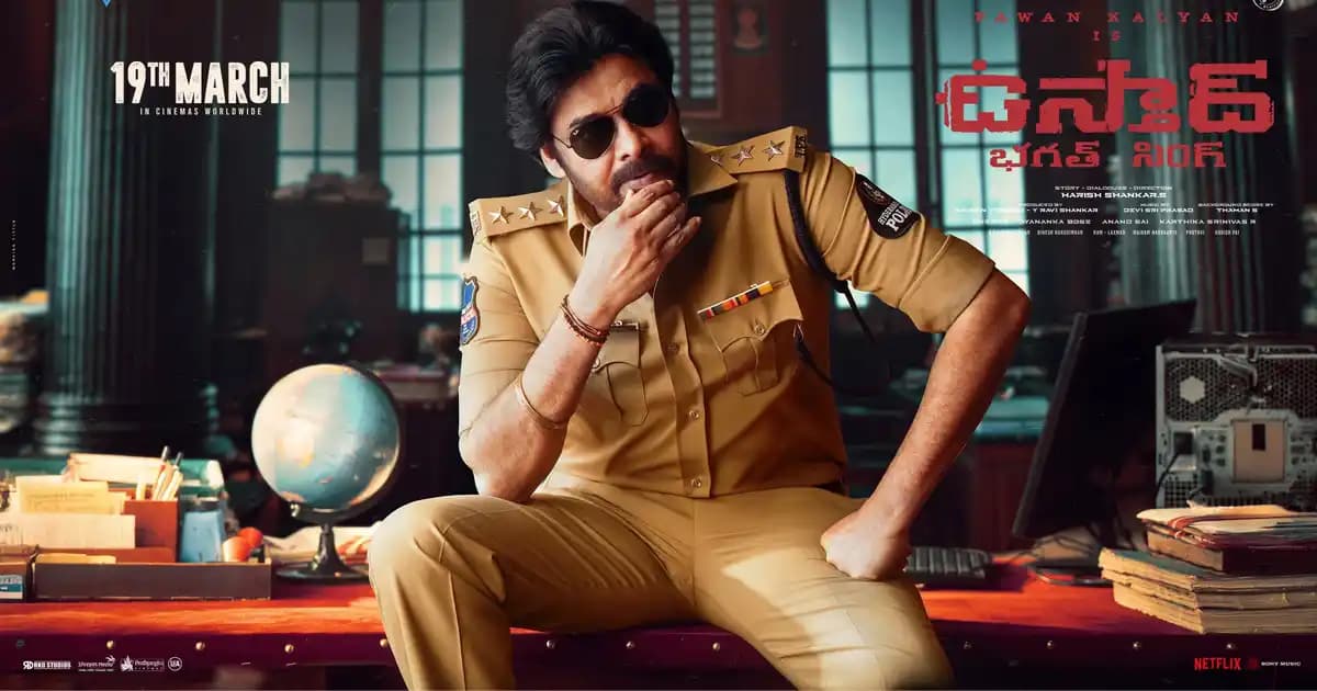 Pawan Kalyan's Ustaad Bhagat Singh Crashes at Box Office, Fails to Cross ₹100 Crores