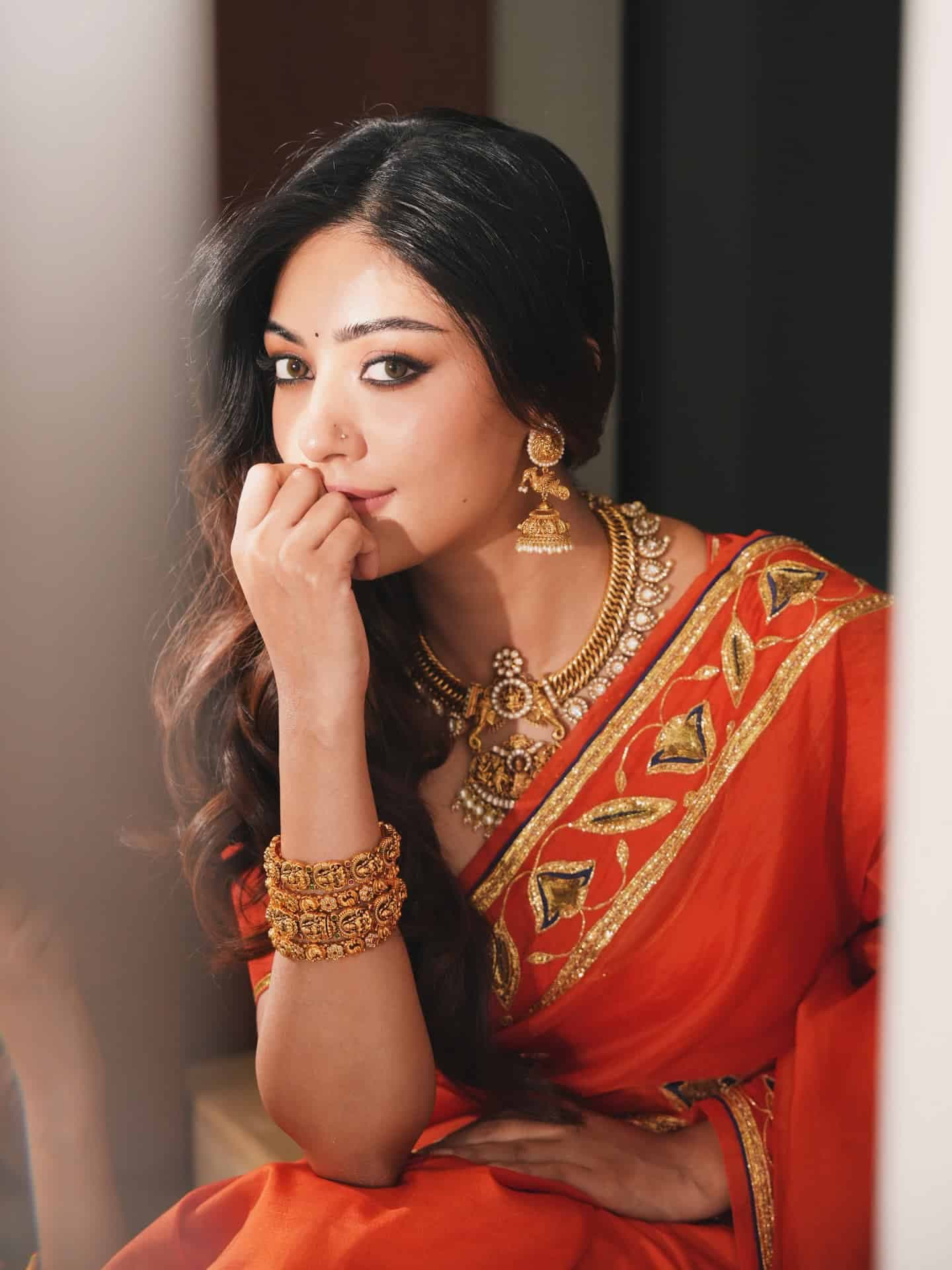 Anu Emmanuel's Traditional Avatar Wins Hearts as Fans Rally Behind Actress