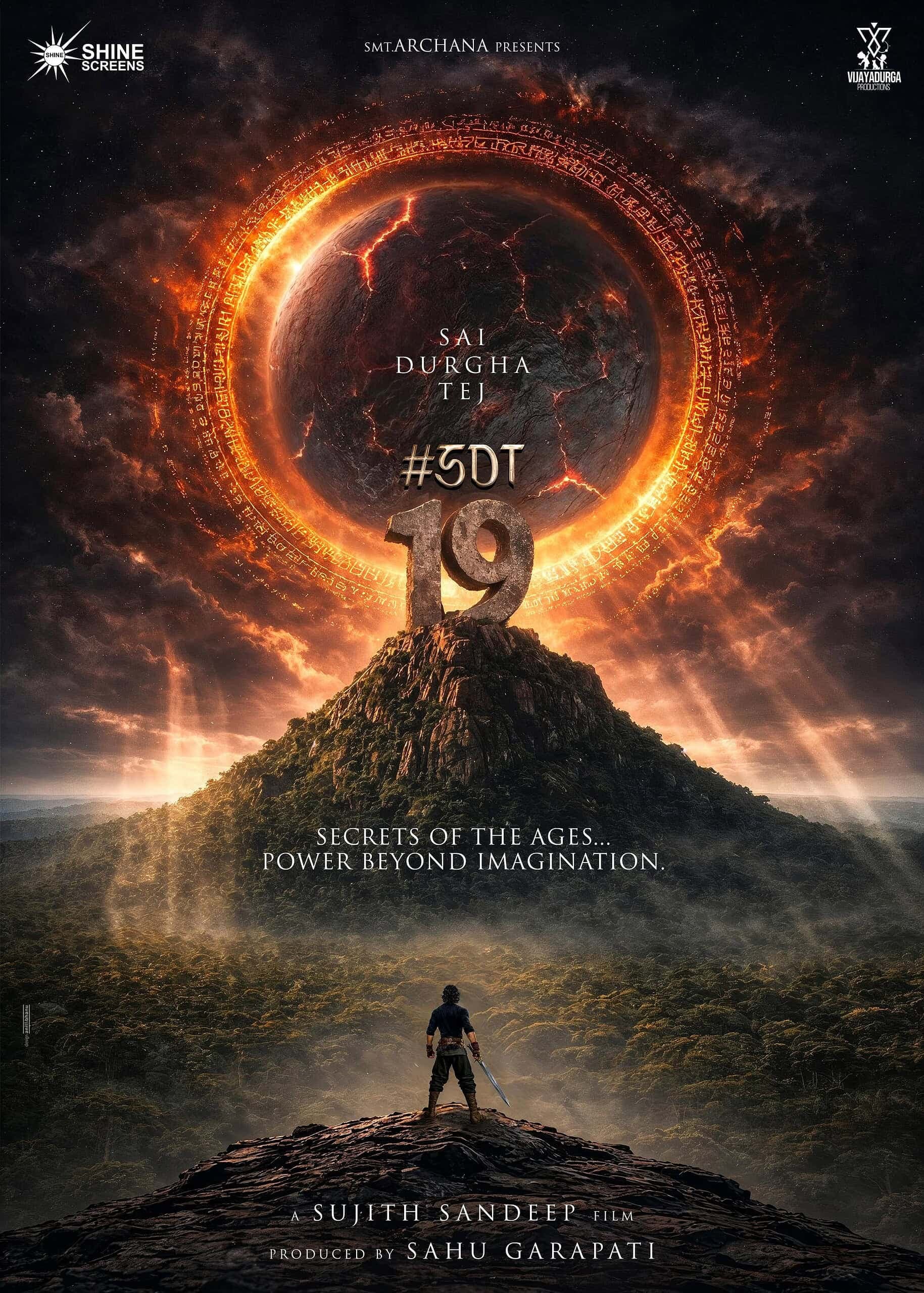 Sai Durgha Tej Takes Massive Leap Into Epic Mythic Sci-Fi With #SDT19