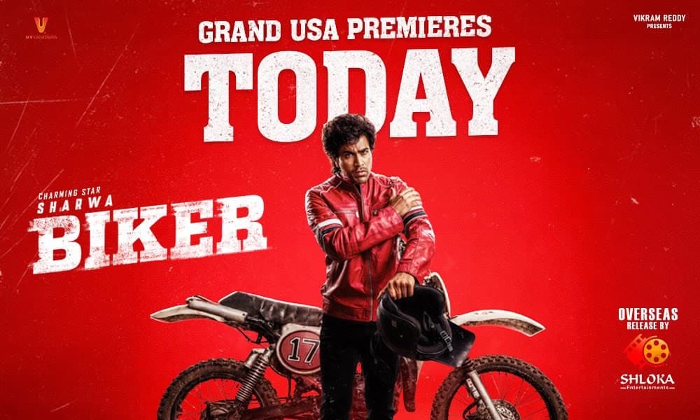 Sharwanand's Motocross Drama Biker Revs Up for Global Release