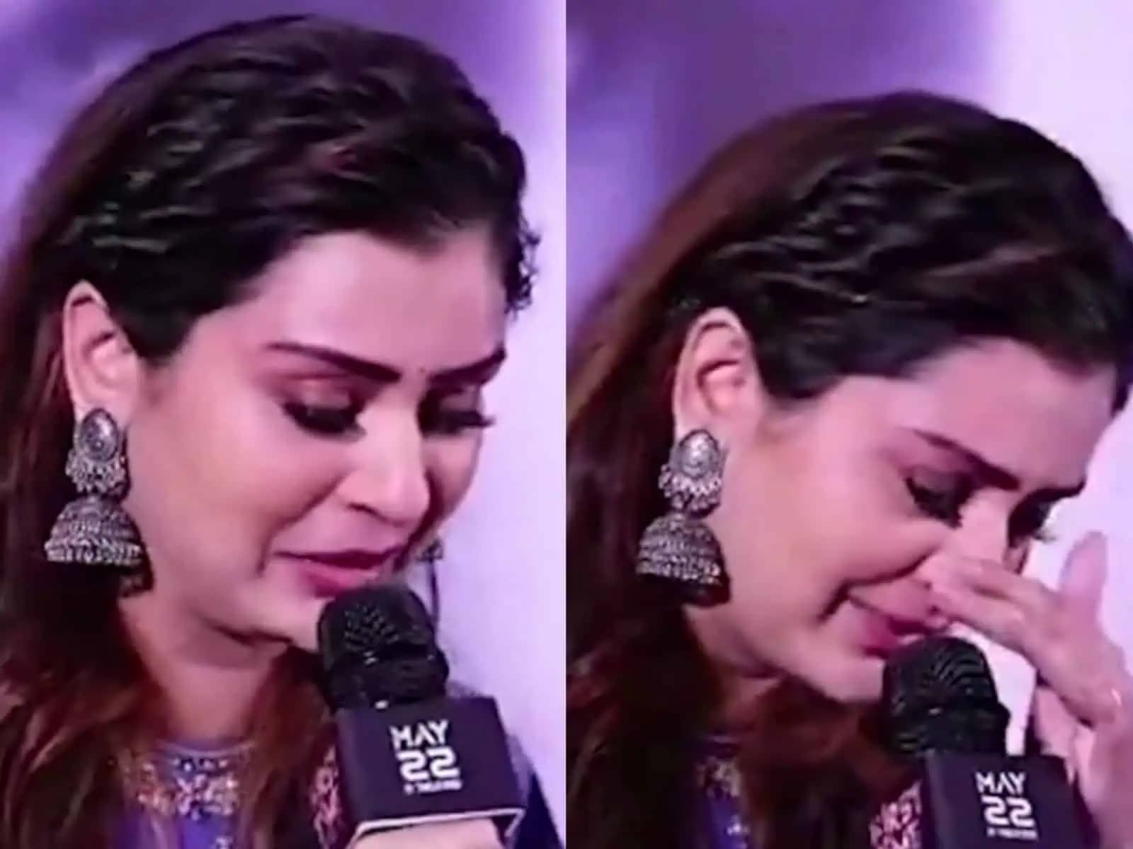 Payal Rajput Breaks Down at Press Meet, Exits in Tears After Personal Question