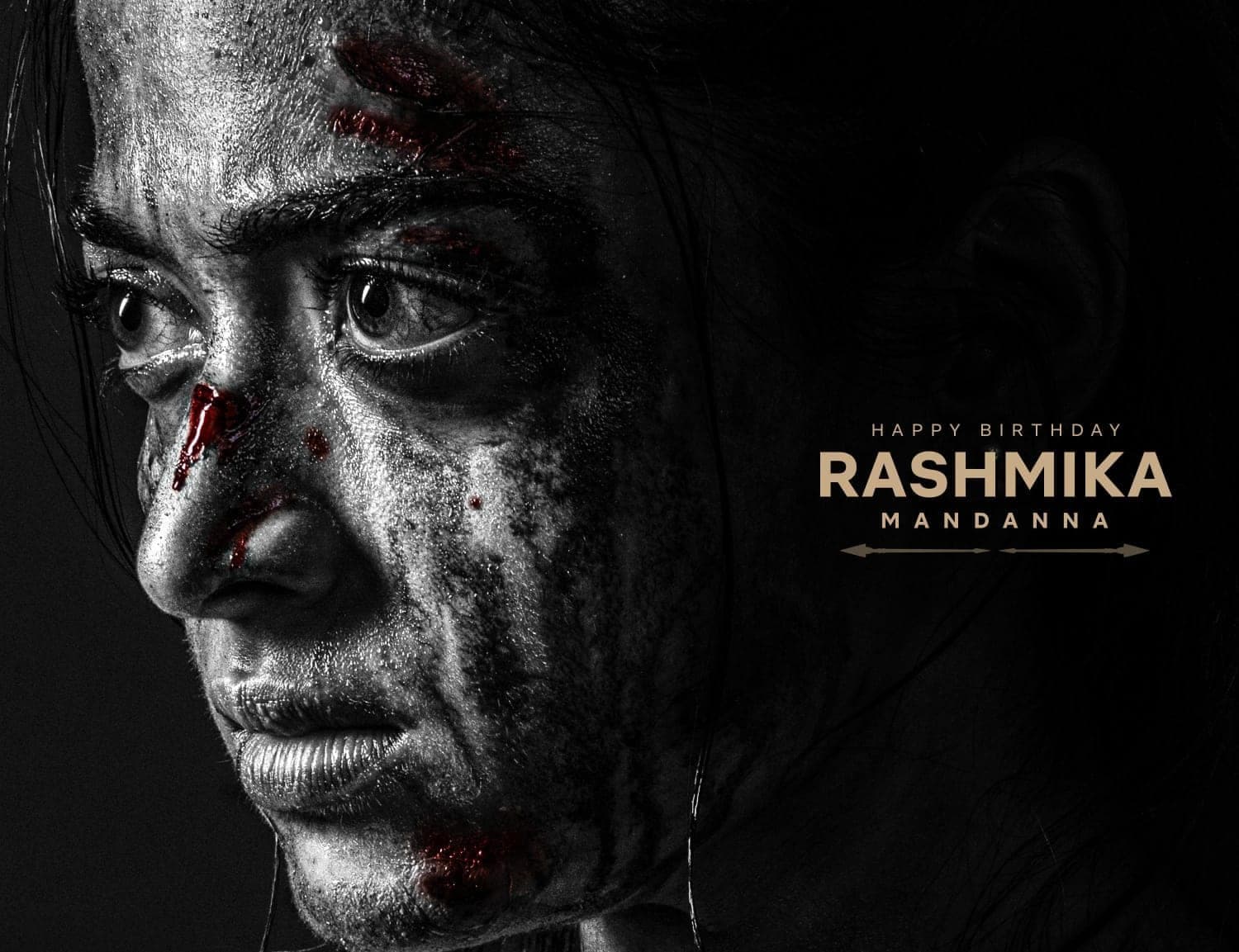 Mysaa Poster: Rashmika's Fierce Gond Woman Avatar Marks Her Birthday