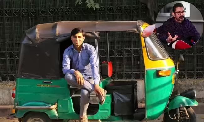 Young Entrepreneur Revives Aamir Khan's Classic Auto-Rickshaw Marketing Strategy
