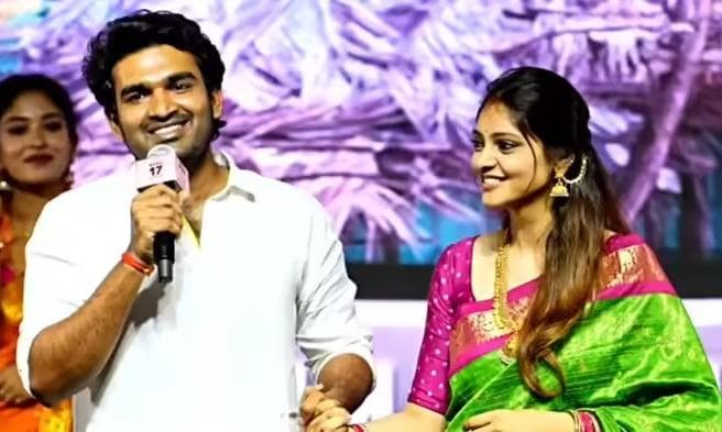 Kiran Abbavaram Turns Emotional About Wife's Support During Struggling Days