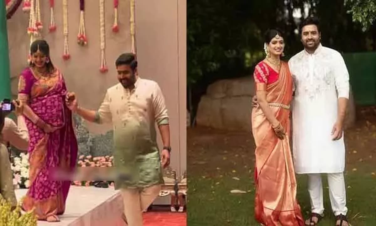 Nara Rohit Set to Become Father as Wife Siri Leela's Baby Bump Photos Go Viral