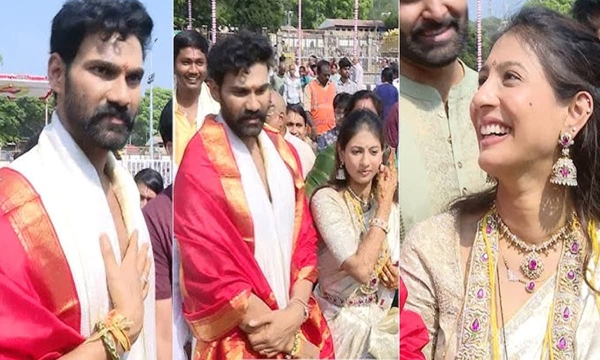 Bellamkonda-Kavya's Post-Wedding Moments Melt Hearts Across Social Media
