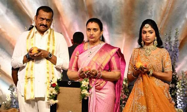 Bandla Ganesh's Daughter Janani Gets Engaged in Grand Telugu Traditional Ceremony