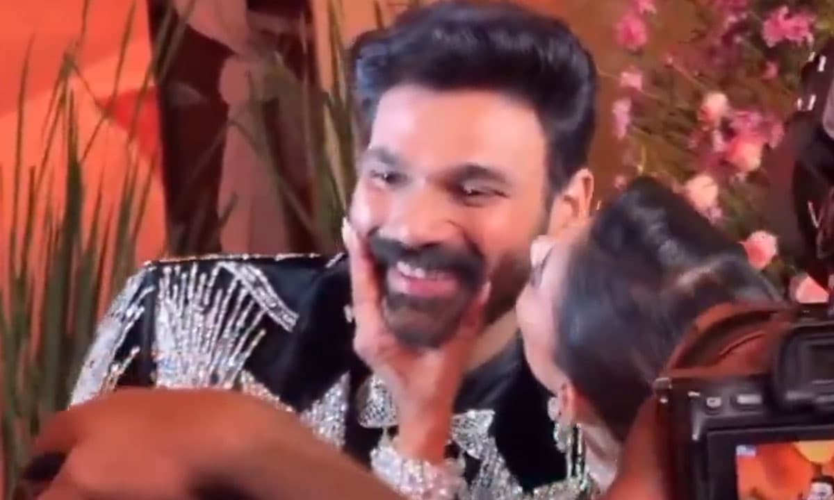 Bellamkonda's Wedding Kiss Goes Viral: When Action Hero Turns Full Romantic