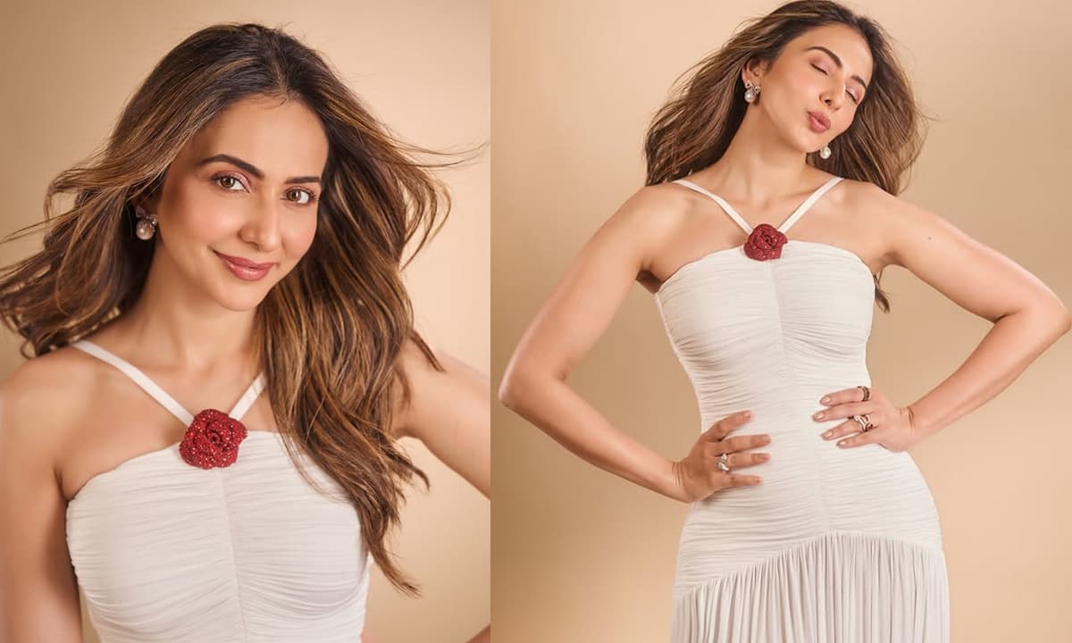 Rakul Preet Singh's Stunning White Gown Look Goes Viral During PPAVW2 Promotions