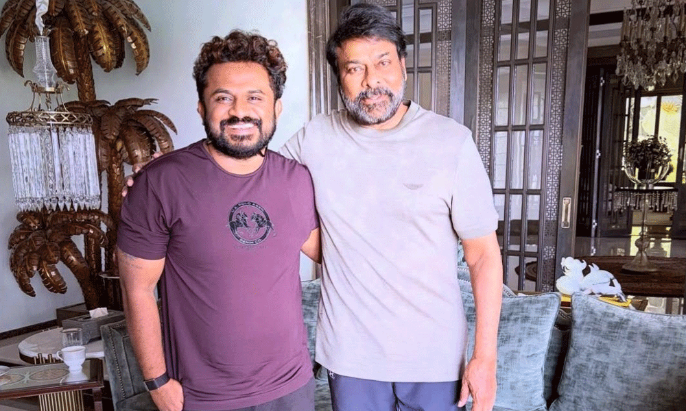 Chiranjeevi's Content Cinema Shift: Malayalam Director Meeting Sparks Industry Buzz