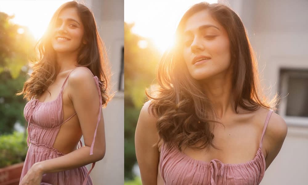 Simran Chowdary's Golden Hour Photoshoot Sets Social Media Ablaze