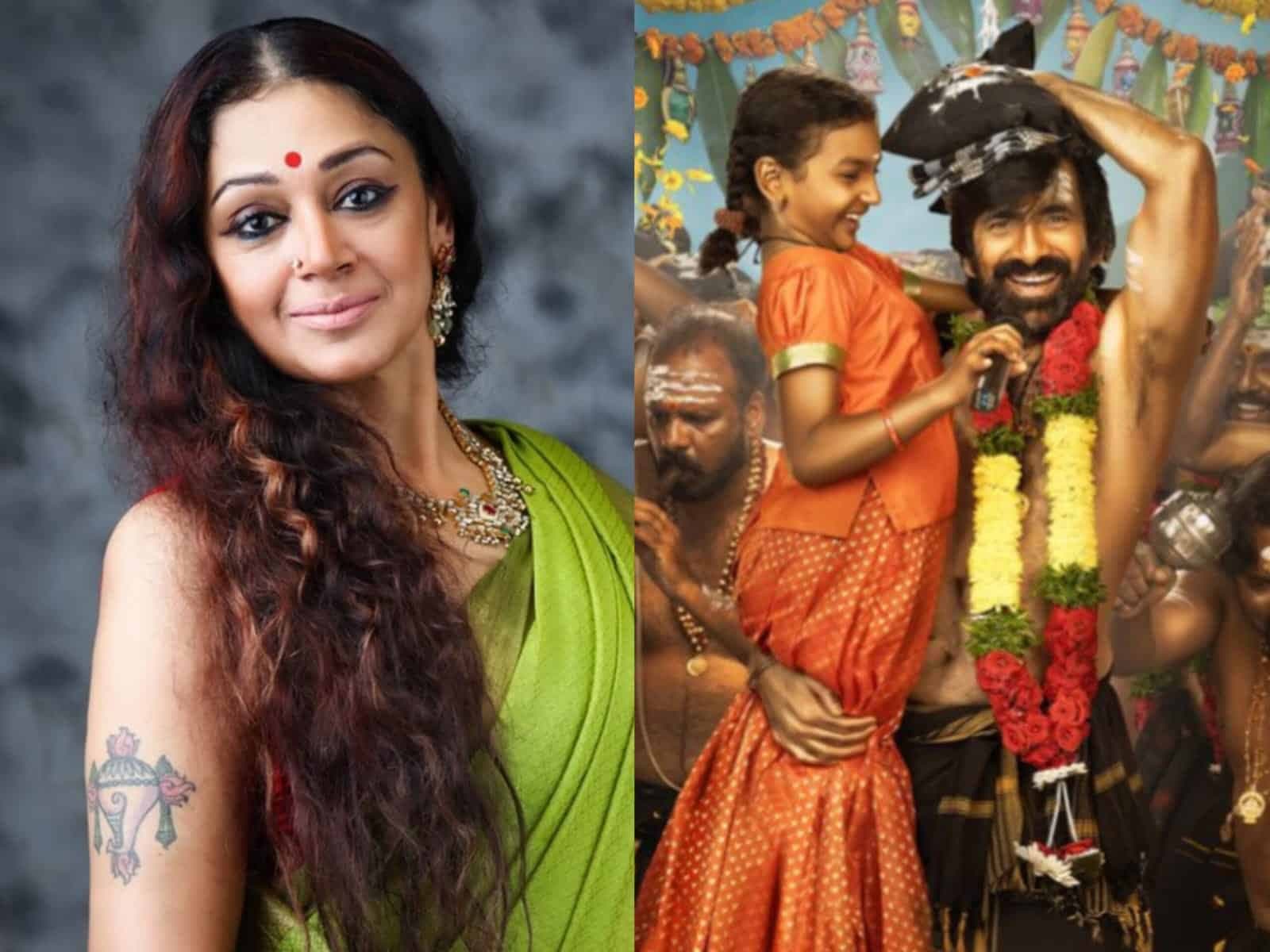 Shobana Eyes Telugu Comeback with Ravi Teja's Irumudi