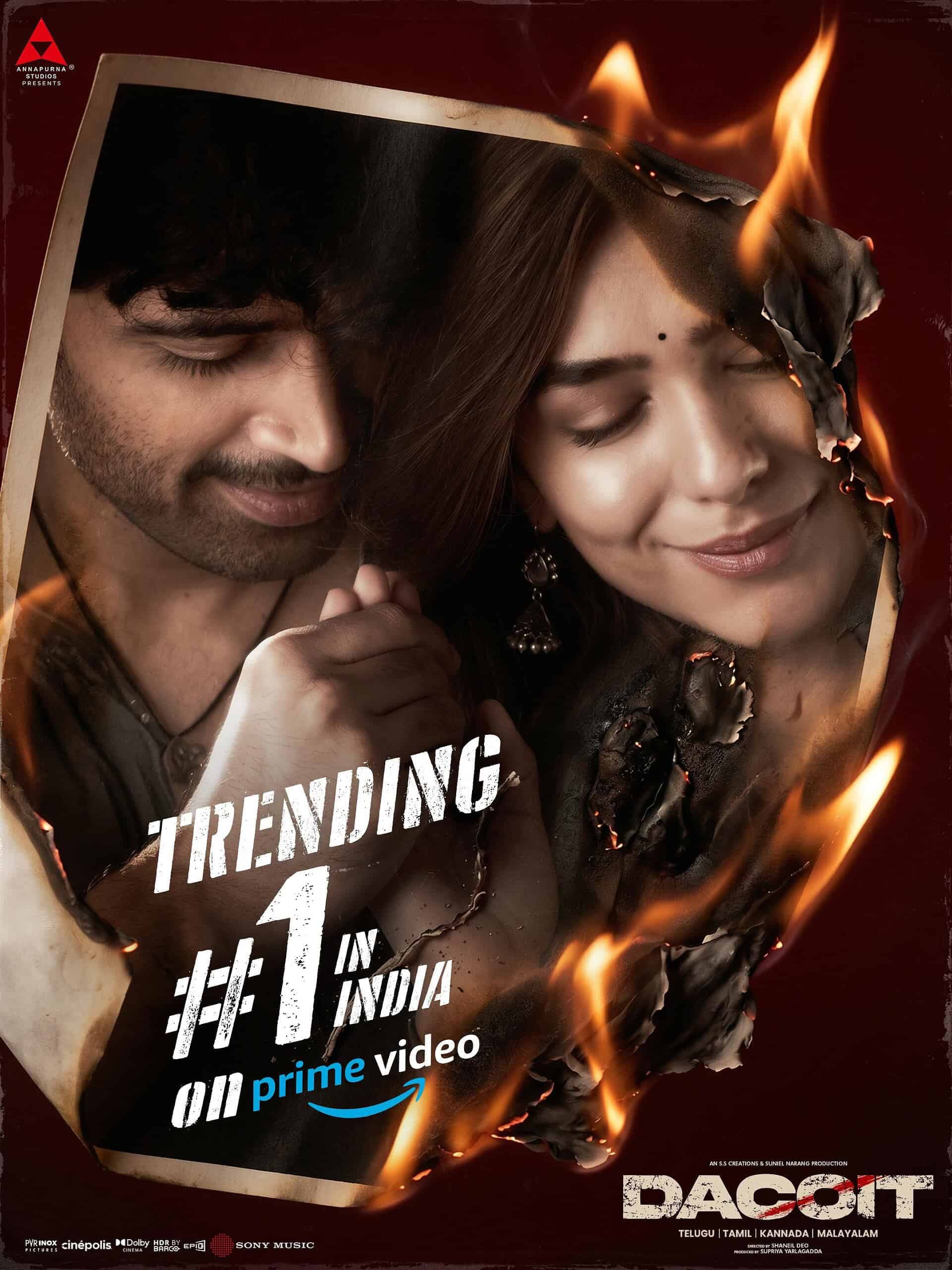 Dacoit Claims National OTT Throne as Adivi Sesh's Content Formula Strikes Gold Again